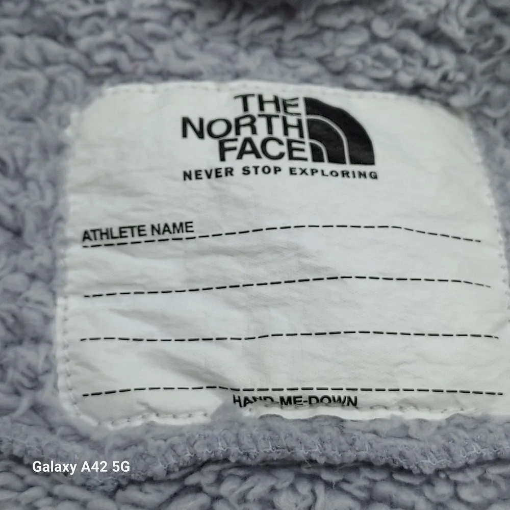 The North Face Baby Campshire One-Piece Sherpa Fleece Bunting Grey 18-24M Hooded
